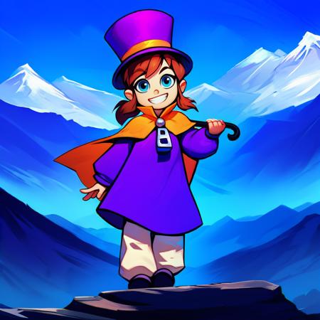 Hat Kid (two variants and two costumes) - A Hat in Time