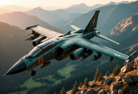 Dynamic Wildcard - military plane unleashed