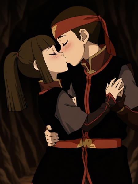 Fire Nation School Uniform + Onji [Avatar: The Last Airbender]