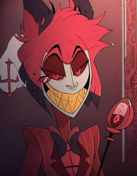 Alistor the Radio Demon - Hazbin Hotel - SDXL