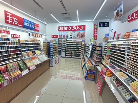 コンビニ Japanese convenience store LoRA