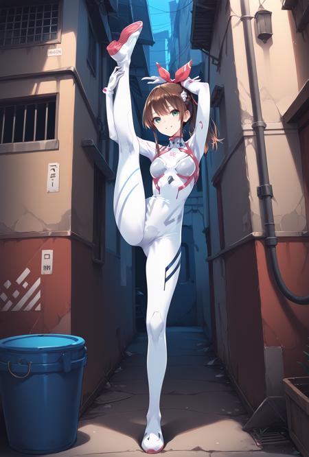 [Costume]Evangelion 3.0 Asuka/Mari lasty plugsuit /EVA 终 真希波/明日香的 白色作战衣