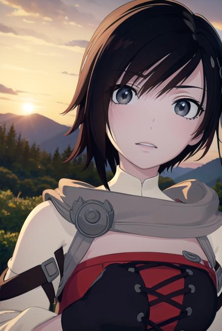 Ruby Rose (ルビー・ローズ) - RWBY - COMMISSION
