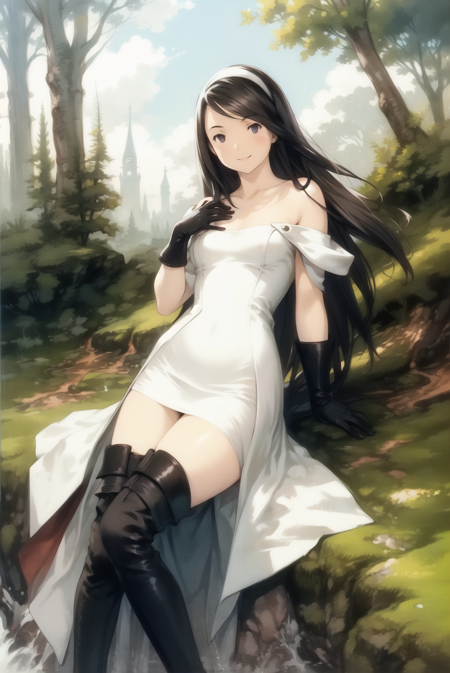 Akihiko Yoshida (Bravely Default, FF Tactics, NieR) Style LoRA版本offset (ID: 6469)