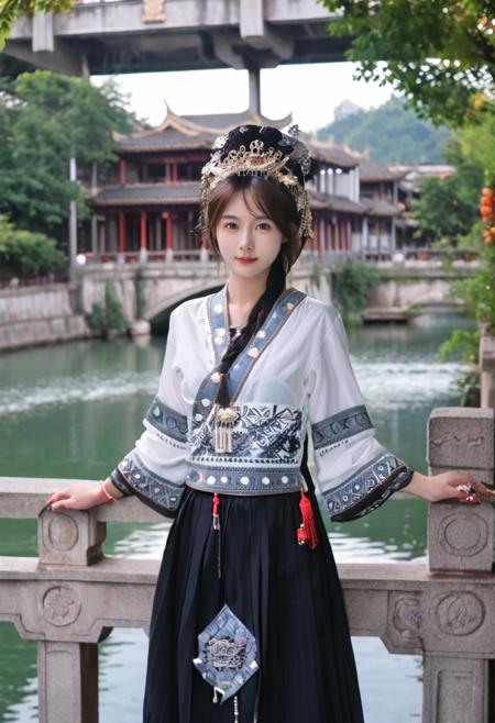 苗元素衣服SDXL|Hmong Elements costume