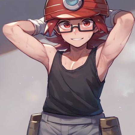 (Pony Diffusion XL) Roark (Pokemon)