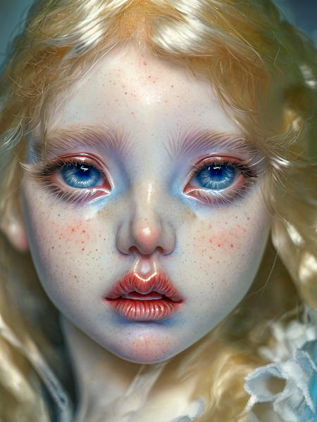 Mix of marble dolls