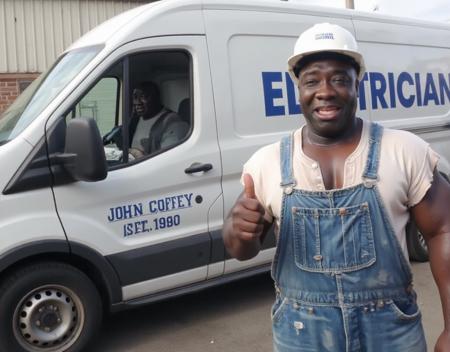 John Coffey - The green mile (1999) - Flux1.D