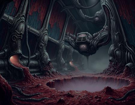 Scorn Environment Art Style Flux