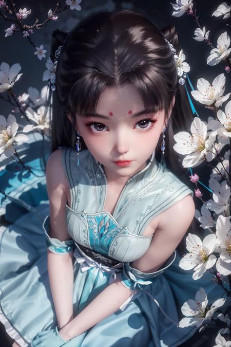 激萌ai蓝灵娥少女版