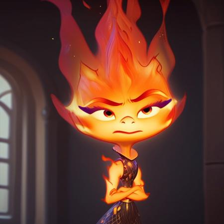 Ember - Elemental (PonyXL)
