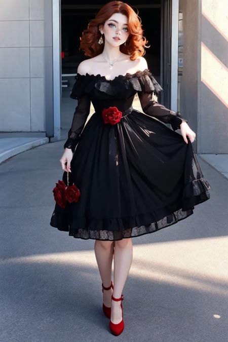 Gothic Rose Dress