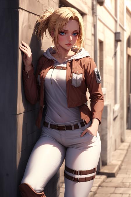 Annie Leonhart | Attack on Titan | PonyXL and sd 1.5