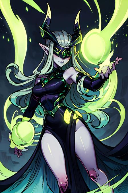 Shemira: Corpse Queen | Corpsemaker (AFK Arena) [Pony & SD1.5]