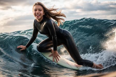 OpenPose, surfing
