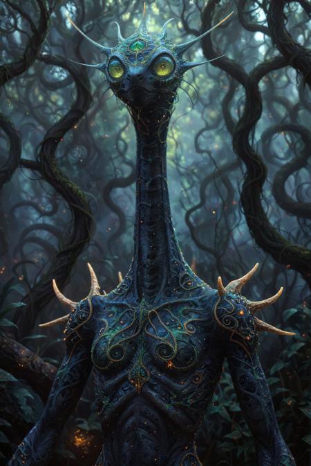 FLUX Psychadelic Chaos World Morph [+SDXL]