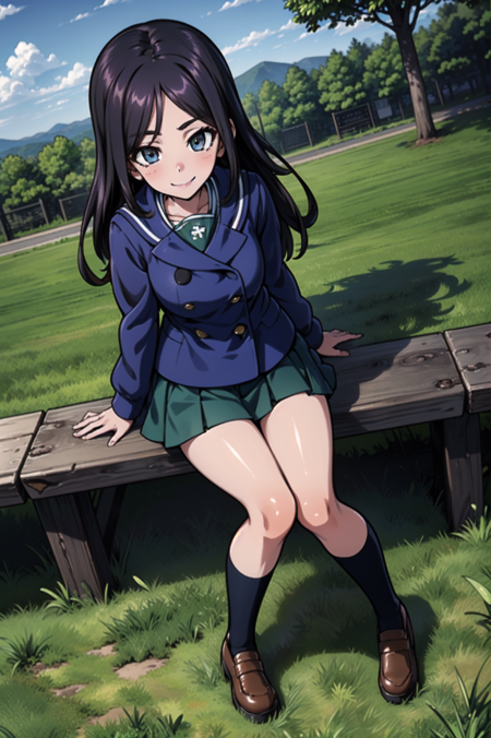ooarai winter school uniform (girls und panzer) / 大洗女子冬服 (ガールズアンドパンツァー)