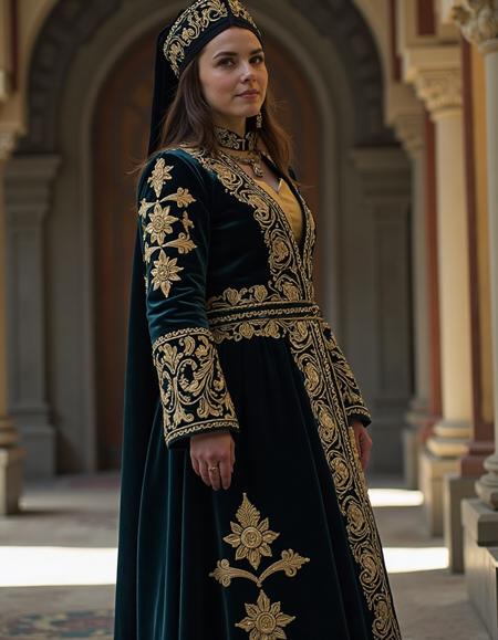 Ottoman 'Bindalli' Dress
