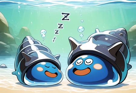 Shell slime / スライムつむり (Dragon quest) IL/Pony