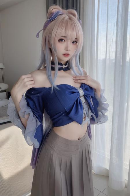 珊瑚宫心海sangonomiya kokomi-【赛博幻境】coser系列版本v1.0 (ID: 152203)