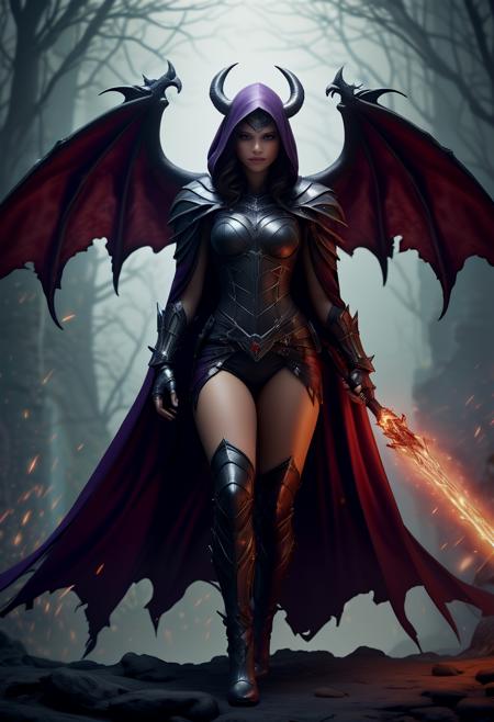 Dynamic Wildcard - armored demon unleashed