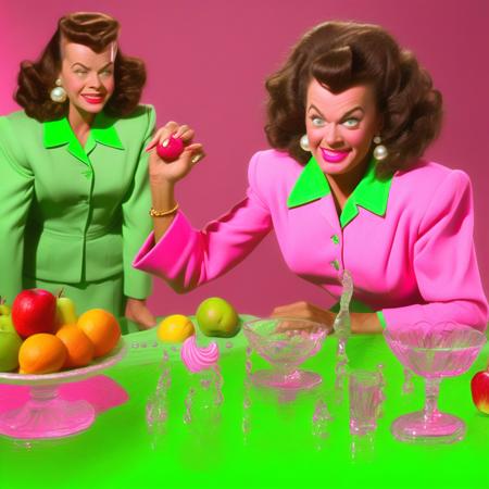 Technicolor morphs