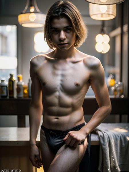 Model Young man
