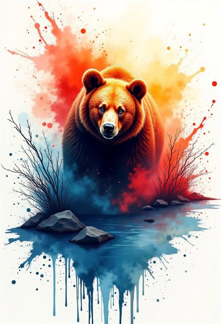 Ink Splash Flux