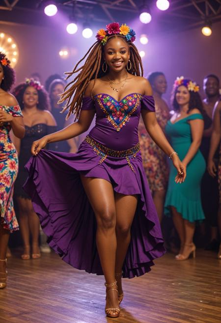 Dynamic Wildcard - rumba dancer unleashed