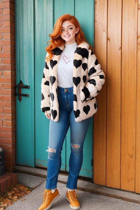 Heart Fur Coat