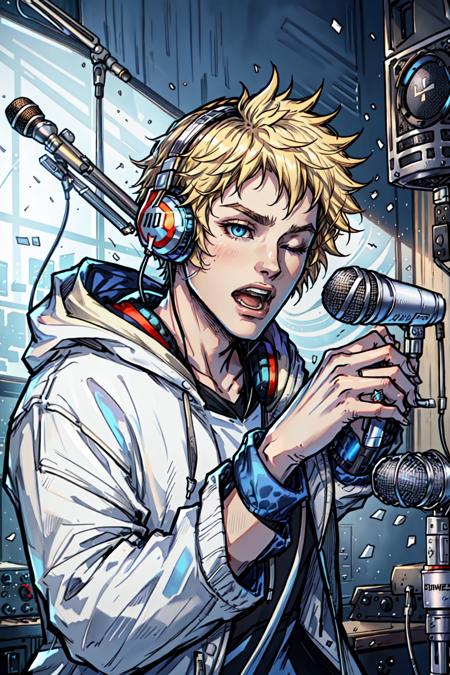 Wearing Headphones