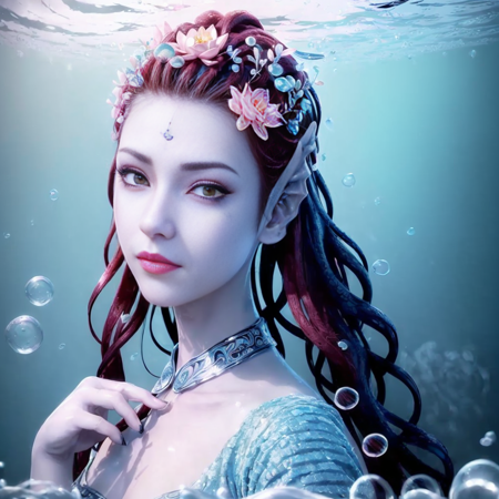 chinese mermaid-mermaid-Kraken 美人鱼|鲛人@spz