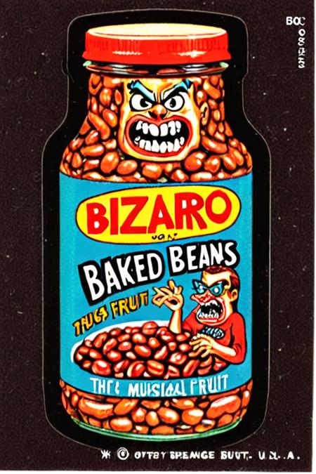 Wacky Packages TOPPS Style XL