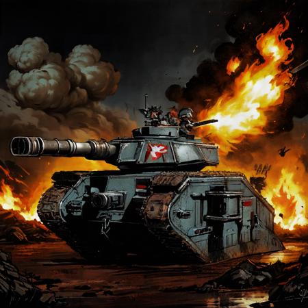 Leman Russ Battle Tank - Warhammer 40,000