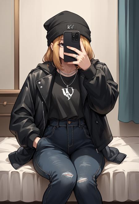 Sumaho Kao Kakushi スマホ顔隠し Selfie Concept - Lora Pony