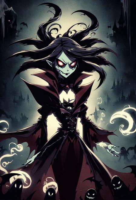 DonM - Dark Toon Style [SD1.5,SDXL]版本SDXL (ID: 354641)