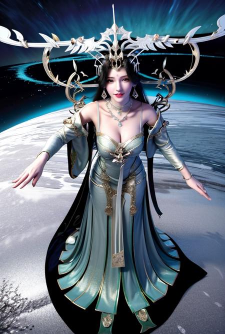 这个虚拟人有点像柳神[国漫女神系列] This virtual girl looks a bit like Liu Shen [Chinese comic goddess]