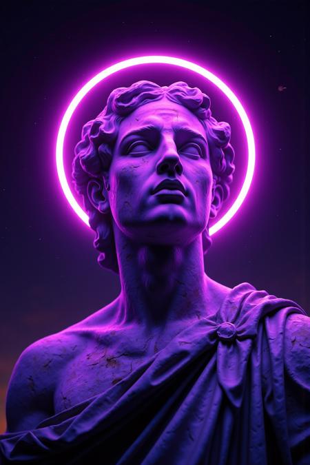 Flux.1_Cyber Electro · Sculpture · Avant-garde Visuals
