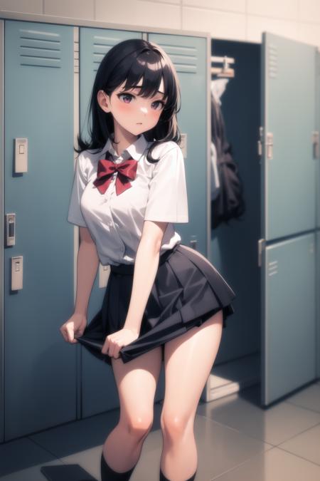 Locker room