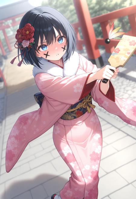 hanetsuki / hagoita / 羽根つき / 羽子板 / お正月