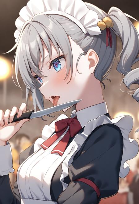 licking knife / ナイフ舐め / 刃物舐め