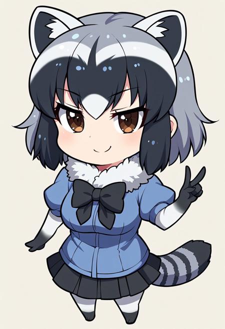 Common Raccoon/Arai-San (Kemono Friends) [Pony]