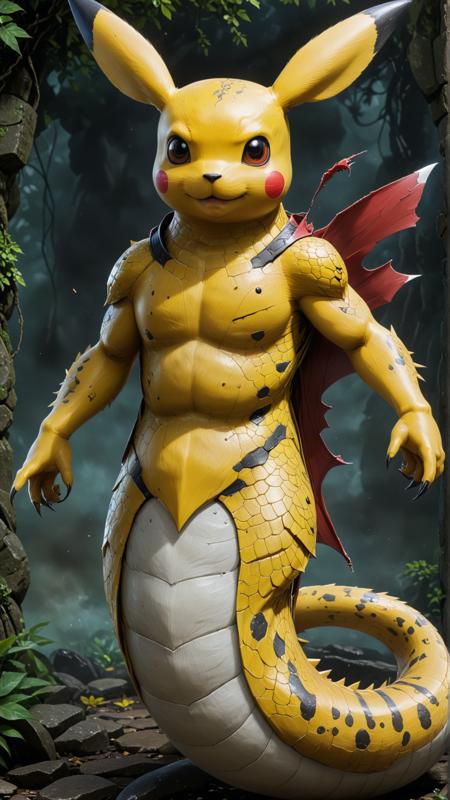 ? Naga - Creature Concept - SDXL - Turn anyone into a snake creature ?