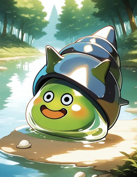 Shell slime / スライムつむり (Dragon quest) IL/Pony