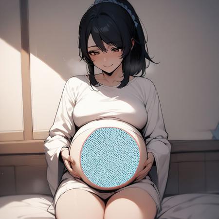 Pregnant with Egg X-ray