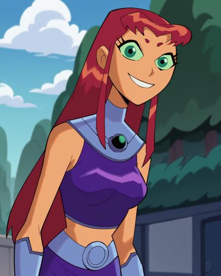 Starfire - Teen Titans (Character) [PonyDiffusionXL]版本Starfire PonyXL (ID: 447449)