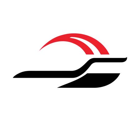 SDlogo抽象图形标志徽章设计模型