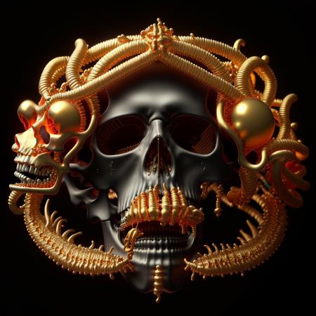 Gold and Skulls