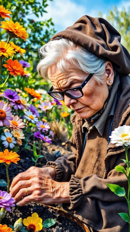 Flux - Old People's Realistic Texture - By Devildonia