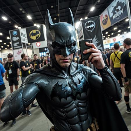 comic con selfie